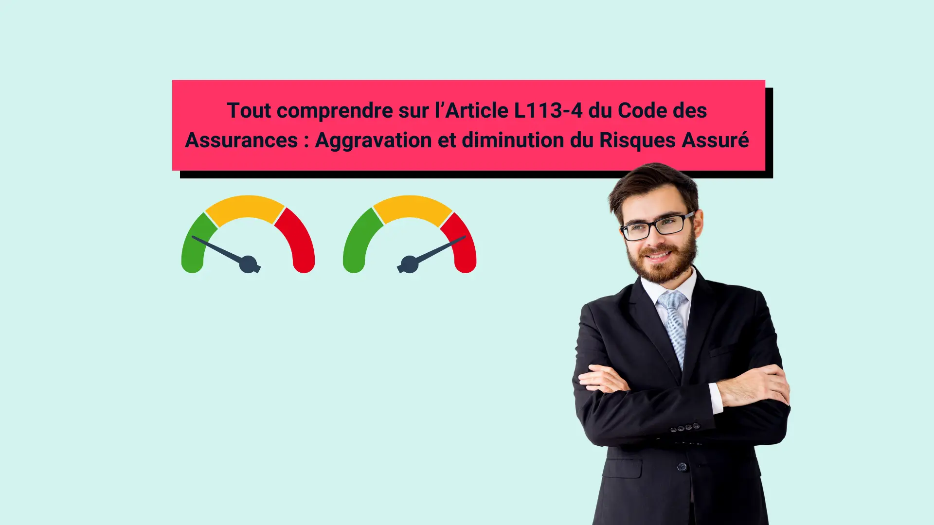 Un assureur les bras croisées évalue les risques d'une assurance grâce à des curseurs.